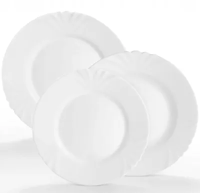 Produktbild von Luminarc Cadix 18-teiliges Essgeschirr-Set für 6 Personen, weiß