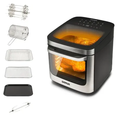 Obrázok produktu pre G3 Ferrari Friggisano LUX 13, Teplovzdušná fritéza, 13 L, 30 °C, 200 °C, 60 min, Samostarný