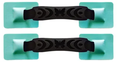 Productafbeelding van INF Opblaasbare boot handgreep 31x7cm (2 stuks) - Nylon+PVC draaggreep voor SUP, kajak en paddleboard