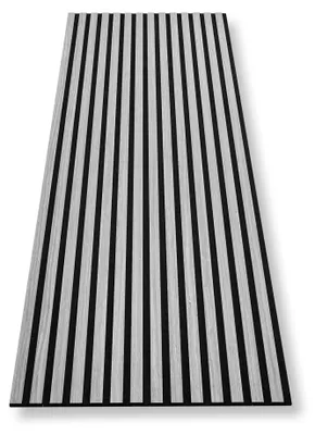 Image de Panneaux acoustiques HAGEFOL® Lite, panneaux muraux adhésifs, dimensions : 240 x 56 cm, couleur : gris