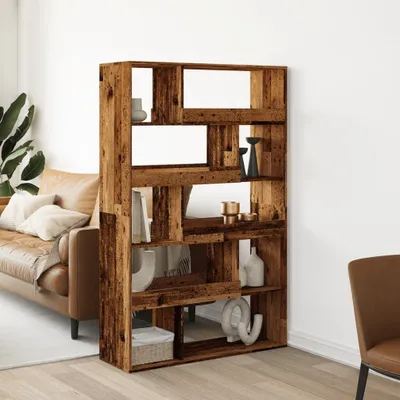 Produktbild von Raumteiler Altholz-Optik 100x33x156,5 cm Holzwerkstoff 3309499