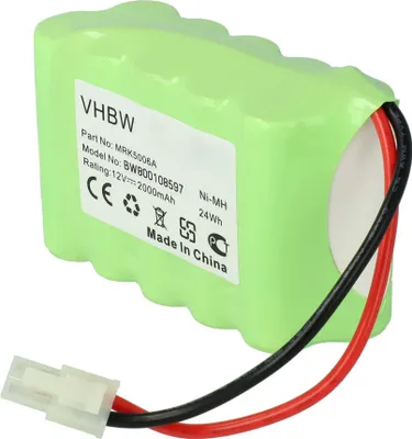 Produktbild von vhbw Akku kompatibel mit Wolf Garten Begrenzungsscgalter 196-796-678 Rasenmäher (2000mAh 12V NiMH)