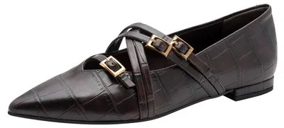 Produktbild von Tamaris Damen Ballerinas Synthetik, braun, 37 EU