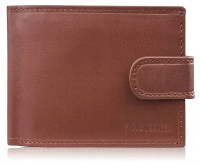 Obrázek produktu pro Paolo Peruzzi Pánská kožená peněženka AL-16 koňaková RFID