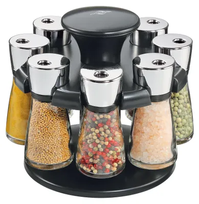 Produktbild von Küchenprofi Gewürzkarussell RONDO 8 Gläser, verchromt