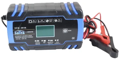 Zdjęcie produktu dla Ładowarka samochodowa z wyświetlaczem LCD 12V 6A