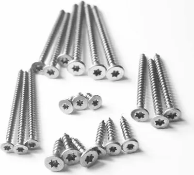 Produktbild von Spanplattenschrauben Edelstahl 9047 Torx Vollgewinde (3,0x40, 10 Stück)