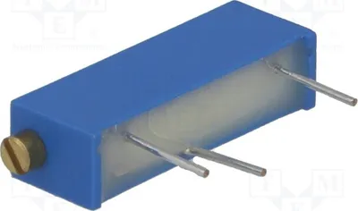 Produktbild von 1x Potentiometer: für den Einbau 200Ω 750mW 10% 3006P-1-201LF THT-Potentiometer