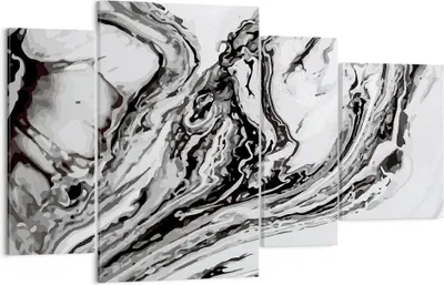 Produktbild von Bild auf Leinwand - Leinwandbild - Abstraktion modern - 120x70cm - Wand Bild - Wanddeko - Leinwanddruck - Bilder - Kunstdruck - Wanddekoration - Leinwand bilder - Wandkunst - DL120x70-4083