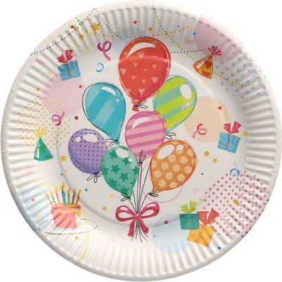 Image de PAPSTAR 88582 PAPSTAR Papp-Teller "Fete", rund, 230 mm