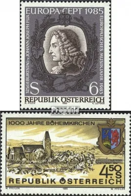 Produktbild von Briefmarken Österreich 1985 Mi 1811,1812 (kompl.Ausg.) gestempelt Sondermarken