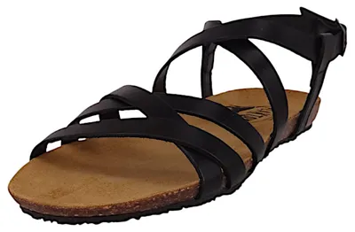 Produktbild von Plakton Damen Komfort Sandalen Mam Vali 575184 575184 Afelpado Schwarz
