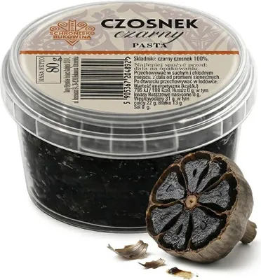 Produktbild von Schwarze Knoblauchpaste 80 g 100% - Schronisko Bukowina