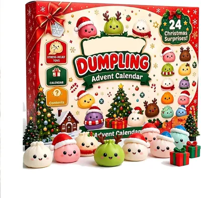 Produktbild von Squishy-Adventskalender 2026 für Erwachsene