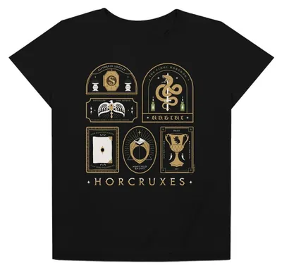 Produktbild von Harry Potter - "Horcrux Field Guide" T-Shirt für Damen TV36008 (XL) (Schwarz)