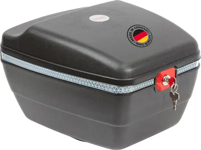 Produktbild von Westmark Fahrradkoffer für alle Gepäckträger, inkl. Befestigungsmaterialien, diebstahlsichere Befestigung, 14 Liter, Touring Tresor, 5430GE6S