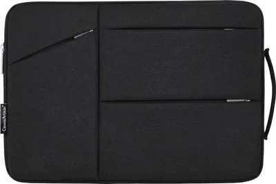Produktbild von Laptop-Hülle 13 Zoll XV - Laptop-Hülle mit zusätzlichen Fächern - Geeignet für Macbook Air & Pro - Schwarz