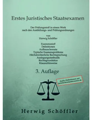 Immagine prodotto di Erstes Juristisches Staatsexamen