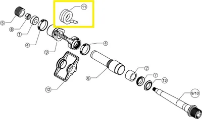 Obrázok produktu pre Crankbrothers Pedálová pružina, červená
