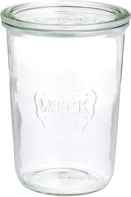 Produktbild von Weck 743 Sturzform-Glas 6er-Karton 3/4 l ohne Ringe und Klammern