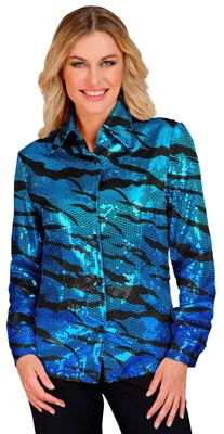 Produktbild von W WIDMANN MILANO Party Fashion - Pailletten Bluse Damen
