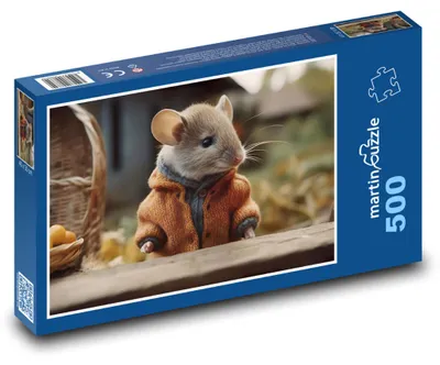 Obrázek produktu pro martinpuzzle - Puzzle 500 - Malá myška ve svetru