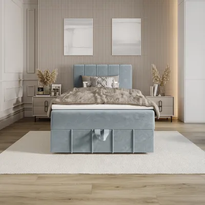 Obrázek produktu pro BEDANTE skříňová pružinová postel BAHAMA 100x200 Monolith 72, postel, postelový základ, jednolůžko, hotelová postel, topper, matrace, skříňová pružinová postel