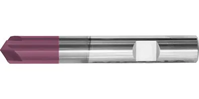 Obrázok produktu pre Formát Fréza na odihlovanie NC DIN6527 z tvrdokovu TiALN 120 stupňov 12 mm