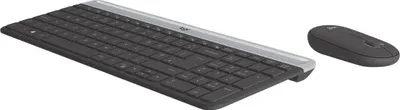 Image de Logitech Slim Wireless Combo MK470 - Ensemble clavier et souris