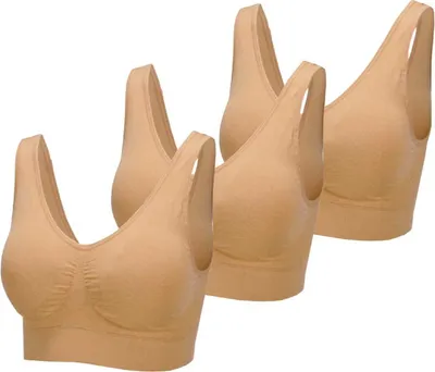 Fino A 50% Su Set Di 3 Reggiseni Senza Cuciture - Foto 2