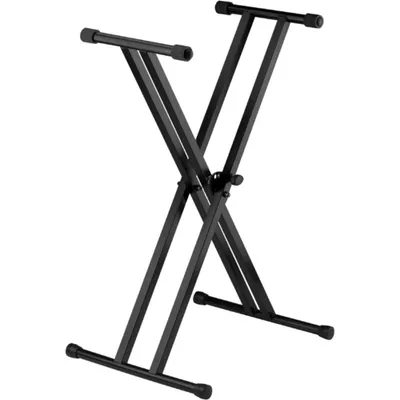 Produktbild von Stagg KXSQ6 Zusammenlegbarer Keyboardständer Black