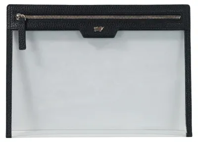Immagine prodotto di Custodia per documenti in pelle, nera, unisex