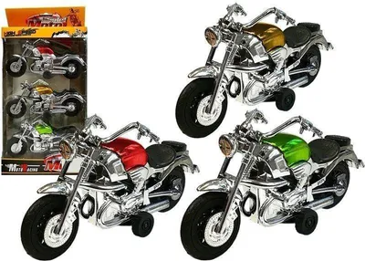 Obrázek produktu pro Sada motorek - motocyklů s Stretch 3 kusy.