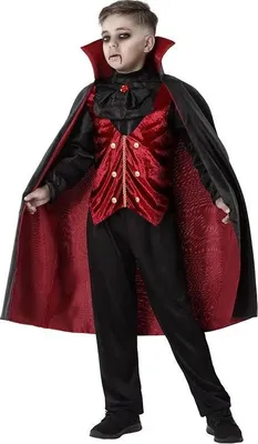 Produktbild von Atosa Junior Vampirkostüm Rot 3-4 Years Rot 3-4 Years
