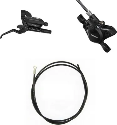 Image de Plaquettes de frein Shimano St-ef515-r 8s 2050 Mm Br-mt200-r 1700 Mm Argent Argent One Size
