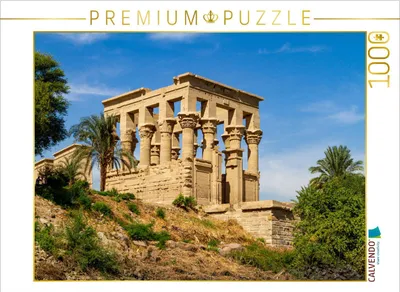 Produktbild von CALVENDO Puzzle Tempel von Philae 1000 Teile Puzzle quer | 1000 Teile Lege-Größe 64x48cm Foto-Puzzle für glückliche Stunden