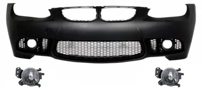 Imagen del producto de Parachoques y proyectores para BMW E92 Coupé E93 Cabrio de 2006 a 2009, estilo M3, sin sensores de estacionamiento (PDC).
