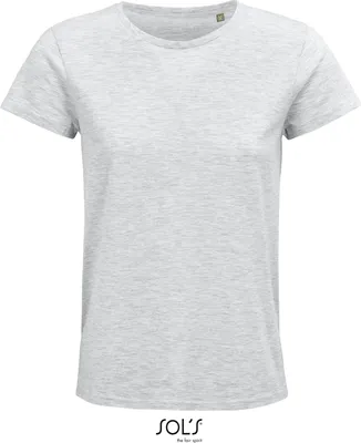 Produktbild von SOLs 03581 | Damen Shirt, Crusader Women T-Shirt, Jersey 150 - Farbe: Ash (Heather) - Größe: M