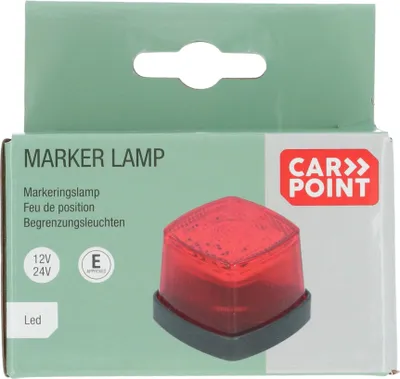 Produktbild von Carpoint LED Begrenzungsleuchten Rot 12-24V