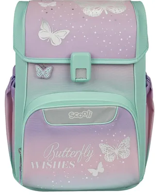Produktbild von Scooli BUFI8256, Federmäppchen, Schultasche, Sporttasche, Mädchen, Mittelschule, Rucksack, Mehrfarbig