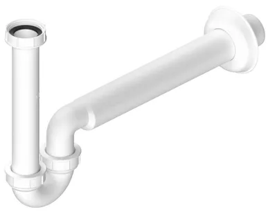 Immagine prodotto di Accessori Bruckner - Sifone per lavabo basso 1 1/4, scarico 40 mm, bianco 151.125.0
