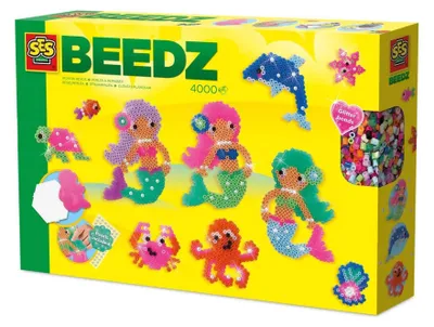 Produktbild von SES Creative Bügelperlen – Meerjungfrauen Ozean