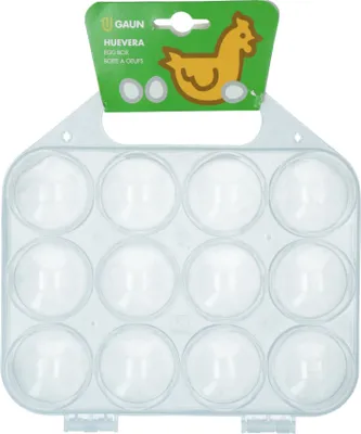 Produktbild von Geflügeleier-Tablett klar 12 Stk.