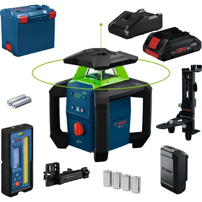 Produktbild von Rotationslaser GRL18V-4-34CVG, 1 x Akku ProCORE18V 4.0Ah in L-BOXX
