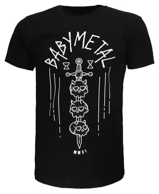 Zdjęcie produktu dla Koszulka Babymetal Skulls Sword MMXI – oficjalny gadżet - rozmiar M