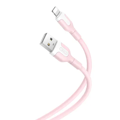 Zdjęcie produktu dla Xo Kabel Nb212 Usb - Lightning 1,0 M 2,1A Różowy