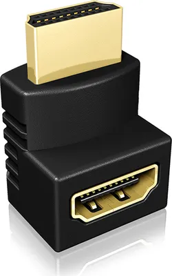 Immagine prodotto di Icy Box IB-CB009-1 Adattatore HDMI IcyBox HDMI Tipo A -> HDMI Tipo A St/Bu 90° (b)
