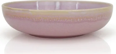 Produktbild von Stoneware Suppenteller, 20 cm, rosa