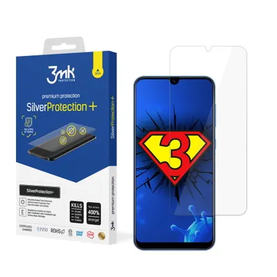 Produktbild von 3mk Display Antimikrobielle Schutzfolie SilverProtection+ für Samsung Galaxy A40 0,21mm Self-Heal