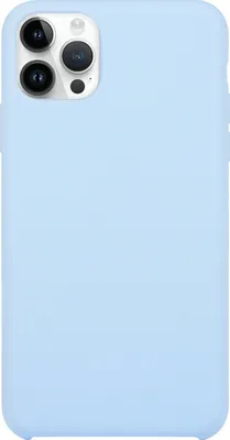 Produktbild von Mobigear Rubber Touch iPhone 15 Pro Silikon Hülle Backcover - Blau